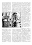Zeitungsartikel, schwarz weiss, Bericht über Synagogenschändung
